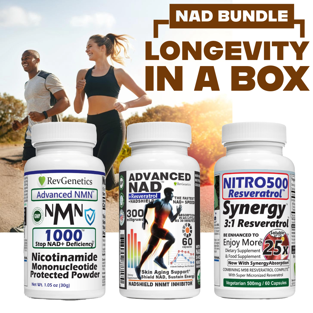 RevGenetics NAD Bundle - Longevity In A Box NAD_Bundle Member Products,All Products