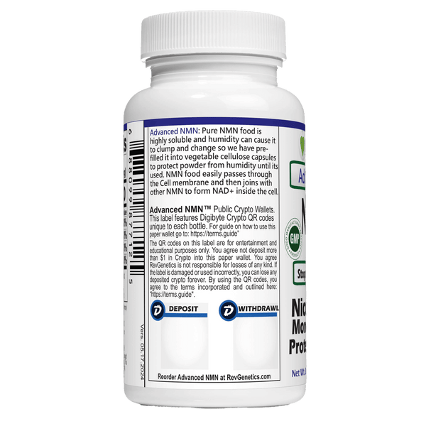 Advanced NMN: 60 N Mononucleotide Food